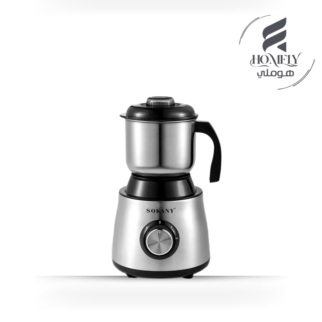 مطحنة توابل استنالس ستيل سوكاني 300 جرام 500 وات موديل SK-156
