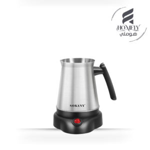 غلاية سوكاني قهوة استانلس ستيل 800 مل 600 وات موديل SK-09044