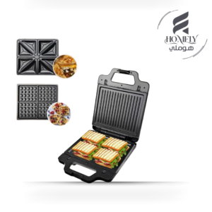 ساندوتش ميكر سوكاني 3×1 بقدرة 1400 وات موديل KJ-852