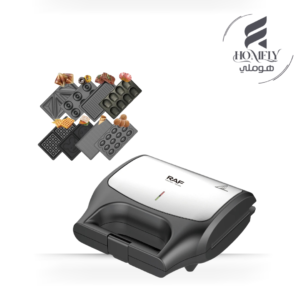 ساندوتش ميكر  RAF 8×1  800 وات – موديل R.551